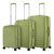 Набор чемоданов 2E Aero (L+M+S), оливково-зелені (2E-SPP-AERO-SET3-MG), изображение 2