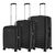 Набір валіз 2E Aero (L+M+S), чорні (2E-SPP-AERO-SET3-BK), зображення 2