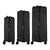 Набір валіз 2E Aero (L+M+S), чорні (2E-SPP-AERO-SET3-BK), зображення 6