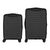 Набір валіз 2E Aero (M+S), чорні (2E-SPP-AERO-SET2-BK), зображення 3