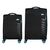Набор чемоданов 2E Trek (M+S), чорні (2E-SPE-TREK-SET4-BK), изображение 4