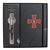 Ручка шариковая Parker JOTTER 17 Originals ARMY Black CT BP Эмблема ВСУ + блокнот Parker + подар.упаковка (15632b24_W0010u), изображение 2