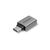 Перехідник OTG USB 3.0 AF to USB-C gray AXAGON (RUCM-AFA), зображення 2