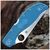 Ніж Spyderco Stretch 2 XL Lightweight K390 FRN Blue (C258FPK390), зображення 10