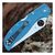 Ніж Spyderco Stretch 2 XL Lightweight K390 FRN Blue (C258FPK390), зображення 6