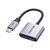 Переходник USB-C M to USB-C F Audio + USB-C F PD60W Cabletime (CA915781)