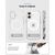 Чехол для мобильного телефона Spigen Ultra Hybrid S MagFit iPhone 17 Clear White (ACS09981), изображение 6
