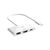 Концентратор J5create USB-C 3-in-1 HDMI + USB + USB-C PD white (JCA399-N)