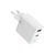 Зарядное устройство Gembird 1xUSB-C PD45W + 1xUSB QC3.0 white (TA-UC-PDQC45L-W-01), изображение 4