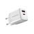 Зарядное устройство AXAGON 1xUSB QC4.0 + 1xUSB-C PD30W PPS white (ACU-PQ30W)