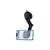 Універсальний автотримач XO C106 Dashboard suction cup adjustable magnetic Phone holder Black (6920680830343), зображення 3