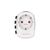 Переходник Travel Adapter EU to US,AS,AUS,NZ,CN,AF,ME,GB,CH,IT,HK,INr EMOS (P0056N), изображение 2