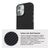 Чехол для мобильного телефона Armorstandart LikeCarbon2 MagCase Apple iPhone 17 Carbon Black (ARM86257), изображение 7