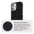 Чохол до мобільного телефона Armorstandart LikeCarbon2 MagCase Apple iPhone 17 Kevlar Black (ARM88379), зображення 7