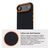 Чохол до мобільного телефона Armorstandart LikeCarbon2 SE MagCase Apple iPhone 17 Air Kevlar Black Orange (ARM89166), зображення 7