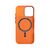 Чехол для мобильного телефона Armorstandart LikeCarbon2 SE MagCase Apple iPhone 17 Kevlar Orange Rose Gold (ARM89167), изображение 2