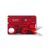 Мультитул Victorinox SwissCard Lite Transparent Red Blister (0.7300.TB1), зображення 3