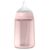 Пляшечка для годування Suavinex Colour Essence, 240 мл, силіконова, 240 мл, фізіологічна соска повільний потік, , світло-рожева (308654), зображення 2