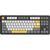 Клавиатура Ajazz AK870 V2 Flying Fish Switch USB UA Black/Grey/Yellow (AK870-V2-FF-BGY)