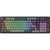 Клавиатура GamePro Asgard Drakkar Keychron Super Red Switch Wireless/Bluetooth/USB UA Black (MK305BK), изображение 5