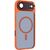 Чехол для мобильного телефона Armorstandart Unit MagCase SE Apple iPhone 17 Air Orange Black (ARM86327), изображение 2