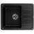 Мойка кухонная GRANADO ALANIS black shine (gr2701)