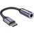 Переходник USB-C M to 3.5mm F 0.12m gray Essager (EZJE01-0G)