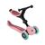 Самокат Globber серії Go Up Active 360 пастельно-рожевий Колеса з підсвічуванням (749-310), изображение 10