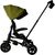 Дитячий велосипед QPlay Nova складаний триколісний Military Green (S700-16NovaEvaMG), зображення 3