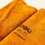 Защитные перчатки Deli Cowhide, краги сварщика 14" (EDL-T1), изображение 3