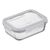 Пищевой контейнер Ardesto Gemini прямокутний, 0.66л, боросилікатне скло, прозорий (AR1260BRC)