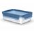 Пищевой контейнер Tefal Master Seal Eco 0,8л, прямокутний, пластик, прозорий, блакитний (N1171318)
