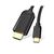 Кабель мультимедийный USB-C to HDMI M 1.5m black Vention (CGUBG)