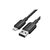Дата кабель USB 2.0 AM to Lightning 1.0m 2.4A black Vention (LAMBF)