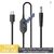 Кабель питания USB-C to DC 5.5x2.5mm 1.0m 5V/9V/12V/15V/20V/28V 140W black XoKo (XK-K695), изображение 2