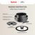 Набір посуду Tefal Ingenio Inspiration, 6 предметів, чорний (L867S604), зображення 4