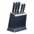 Набір ножів Tefal Ever Sharp Pro, 6 предметів, чорний (K297S644)