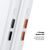 Чохол до мобільного телефона Armorstandart Unit MagCase Apple iPhone 17 Clear Silver + Orange Button Set (ARM90581), зображення 5