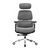 Кресло игровое GT Racer X-819 Gray (X-819 Fabric Wood Gray), изображение 2
