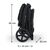 Коляска Kinderkraft Nubi 3 Midnight Black (KSNUBI03BLK0000) (5902533927494), зображення 9