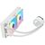 Система жидкостного охлаждения Qube ZT-240 white, изображение 2