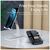 Подставка для планшета и телефона Knight Foldable Desk Mobile Phone Holder Stand (Plastic) Black Essager (EZJZM-QSSJ01), изображение 4