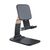 Подставка для планшета и телефона Knight Foldable Desk Mobile Phone Holder Stand (Plastic) Black Essager (EZJZM-QSSJ01)