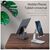 Подставка для планшета и телефона Knight Foldable Desk Mobile Phone Holder Stand (Plastic) White Essager (EZJZM-QSSJ02), изображение 3
