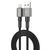 Дата кабель USB 2.0 AM to Lightning 1.0m 2.4A black Grand-X (PL-08B), зображення 2