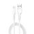 Дата кабель USB 2.0 AM to USB-C 1.0m 3A white Grand-X (PC-05W), изображение 2
