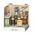 Конструктор Mini House румбокс серии Интерьер Мини – Кофейня (8034), изображение 2