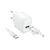 Зарядний пристрій BOROFONE 1xUSB QC3.0 18W + cable UAB-A to USB-C BAS42A white (6941991113802), зображення 2