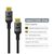 Кабель мультимедійний DisplayPort M to DisplayPort M 3.0m V2.1 16K black ColorWay (CW-CBDP092-BK), зображення 4