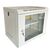 Шкаф настенный GEAR 9U 19" 600x450x500 мм, + полка 19", grey (GWMSN-9U-600-450G), изображение 2